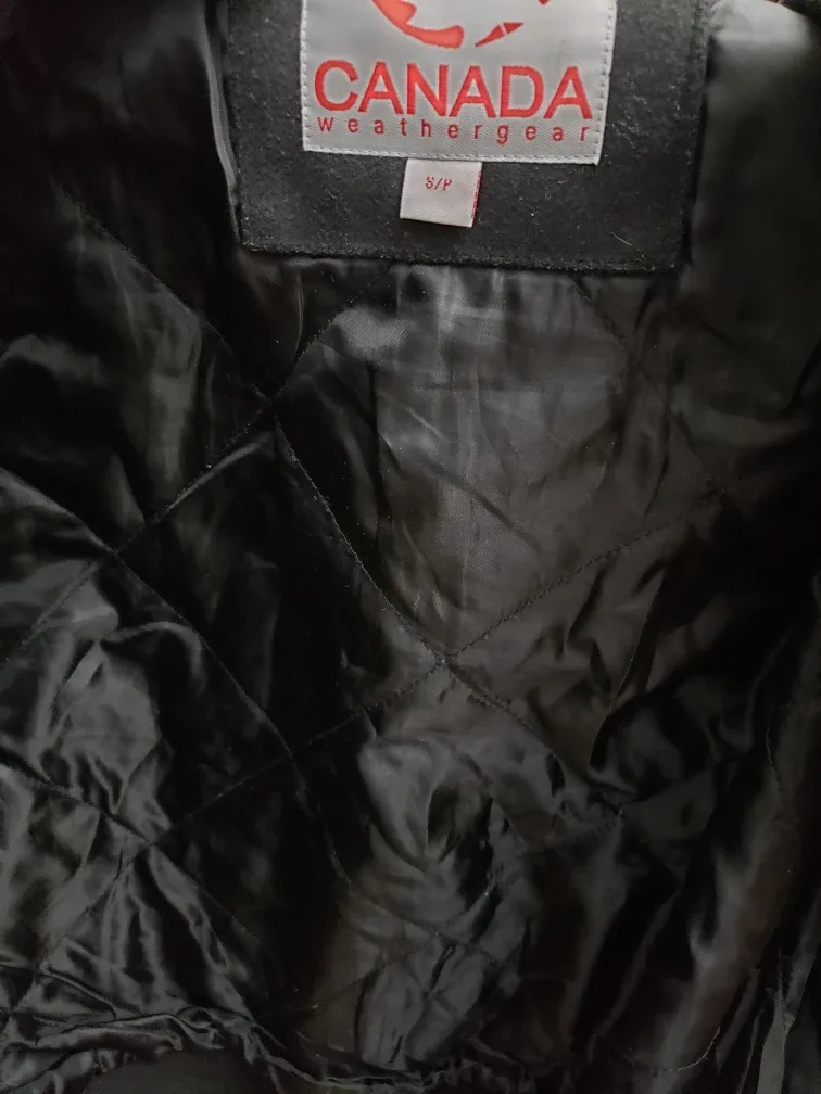 Canada Weather Gear Black Varsity men's Jacket image indicator(8)