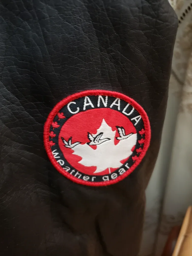 Canada Weather Gear Black Varsity men's Jacket image indicator(10)