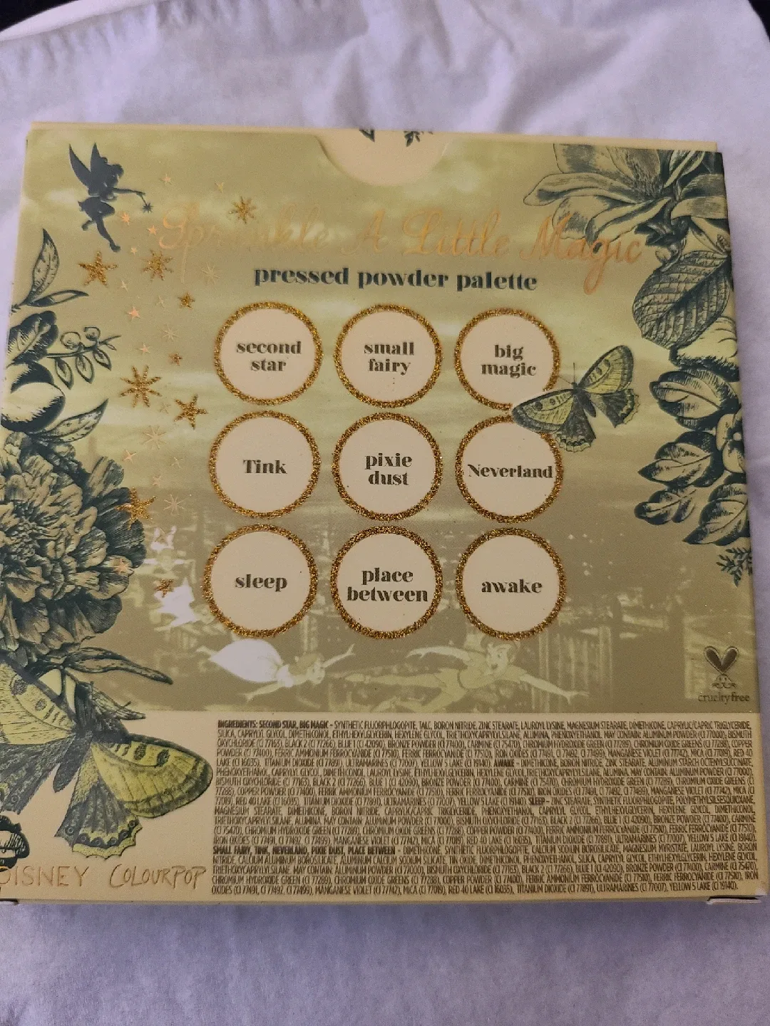 ColourPop Disney Tinker Bell Eyeshadow Palette image indicator(4)