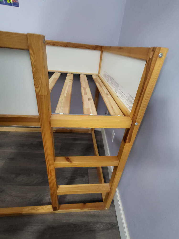 IKEA Loft Bed Frame - Wood & White - photo 3