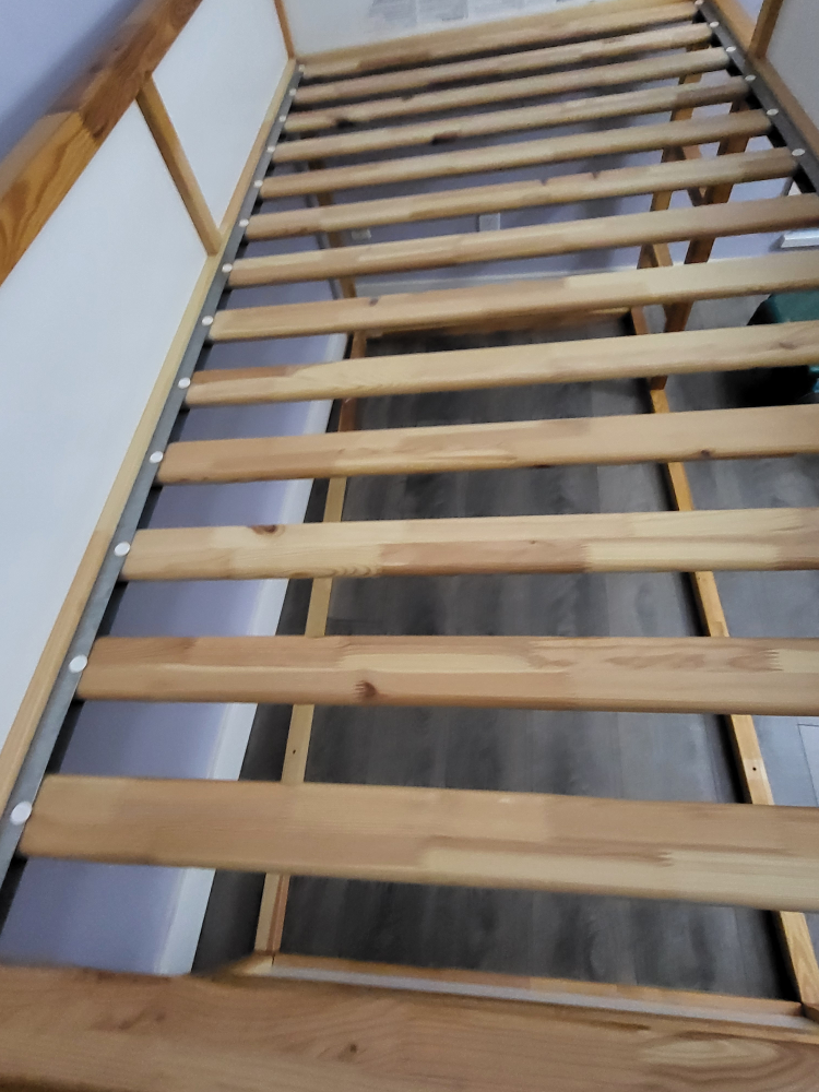 IKEA Loft Bed Frame - Wood & White - photo 5