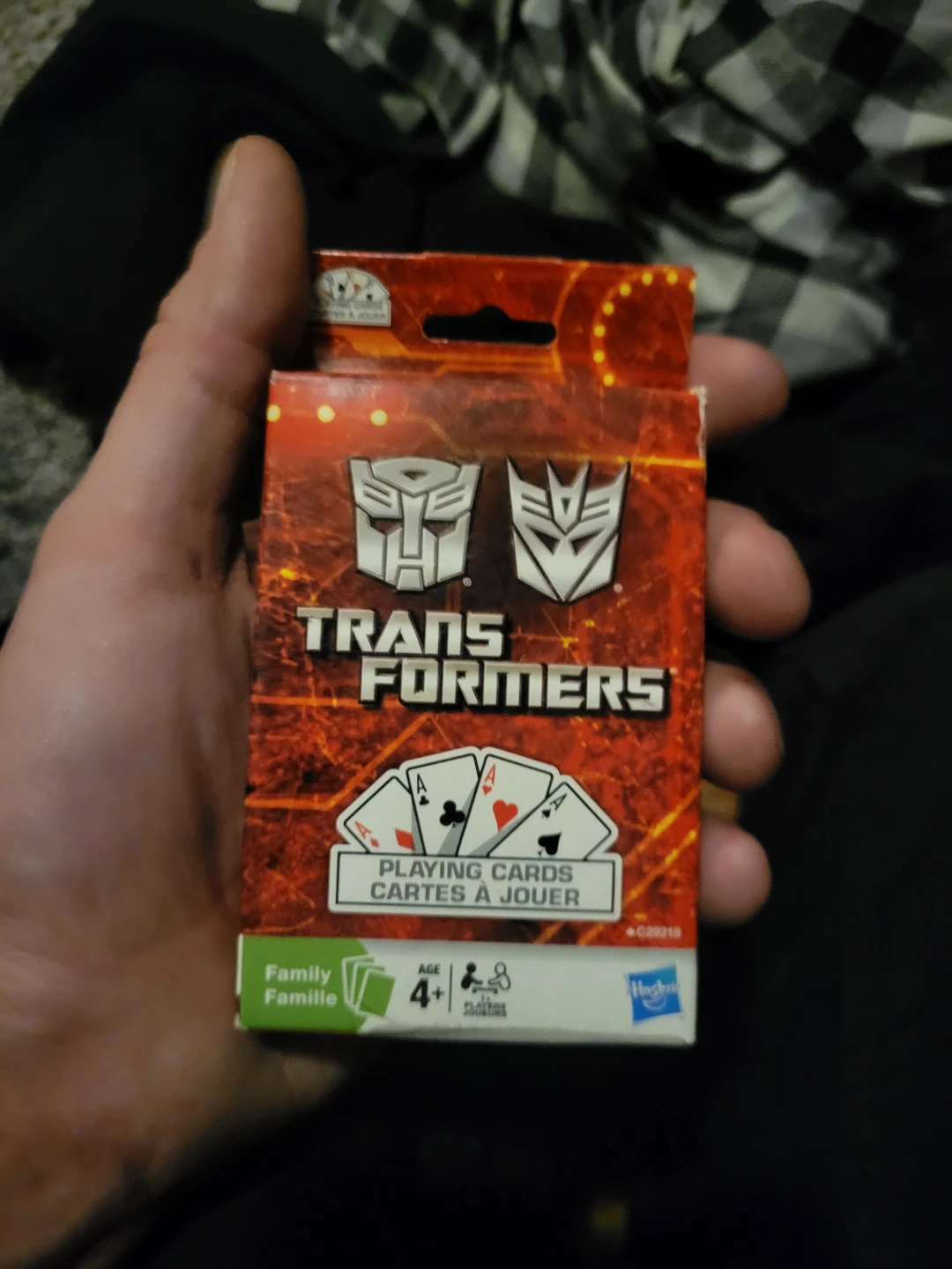 Transformers Playing Cards - New in Box! - photo 2