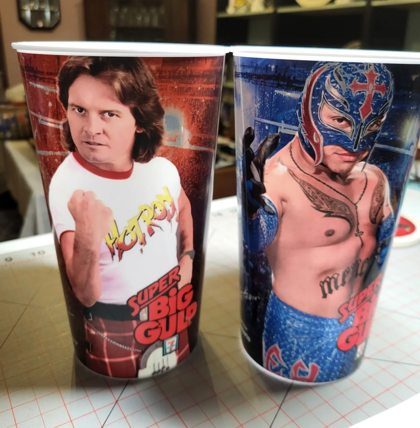 WWE All Stars Collectible  Super Big Gulp Cups - Set of 4 image indicator(7)