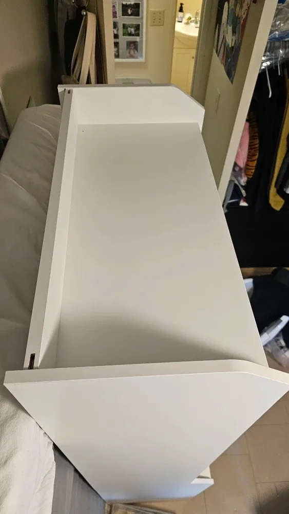 Ikea White Hauga Shelf image indicator(3)