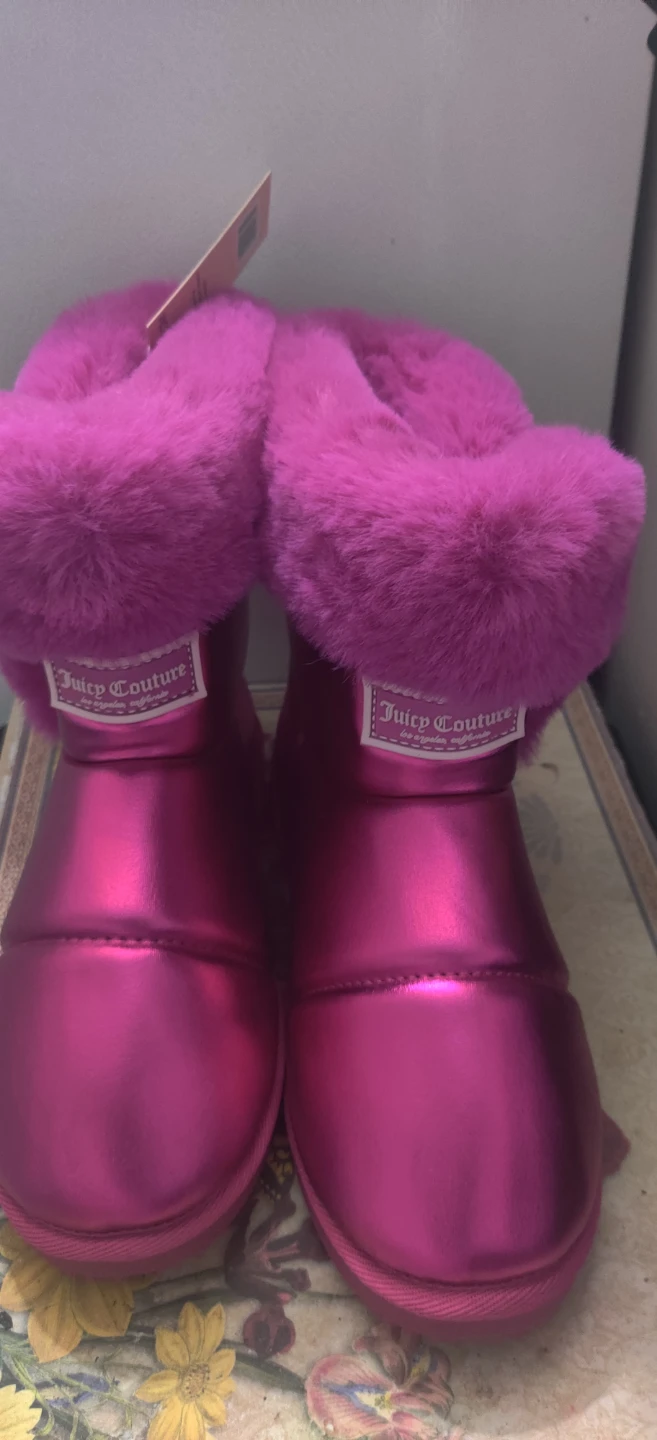 Juicy Couture Pink Winter Boots