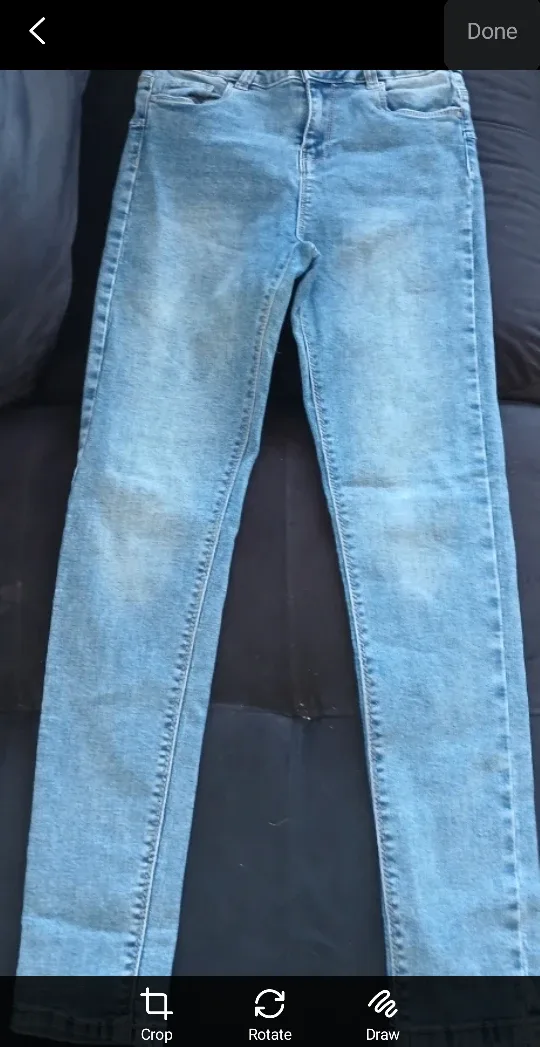 Girl's Light Wash Denim Jeans for girls