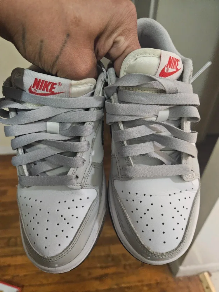 Nike Dunk Low Grey/White image indicator(4)