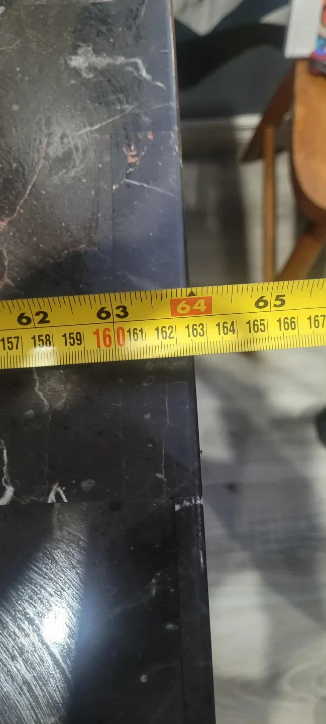 Marble Top Dining Table - 36" x 64" image indicator(4)