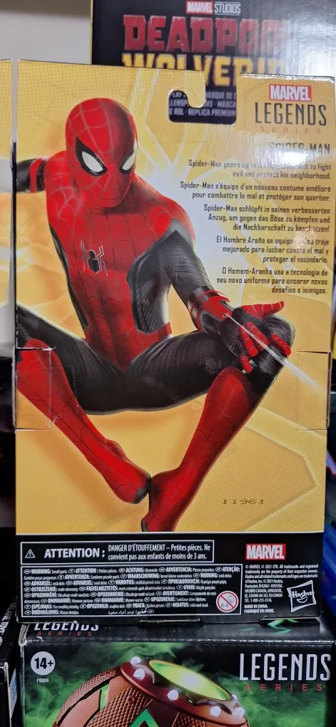 Marvel Legends Spider-Man Upgraded Suit Action Figure image indicator(2)