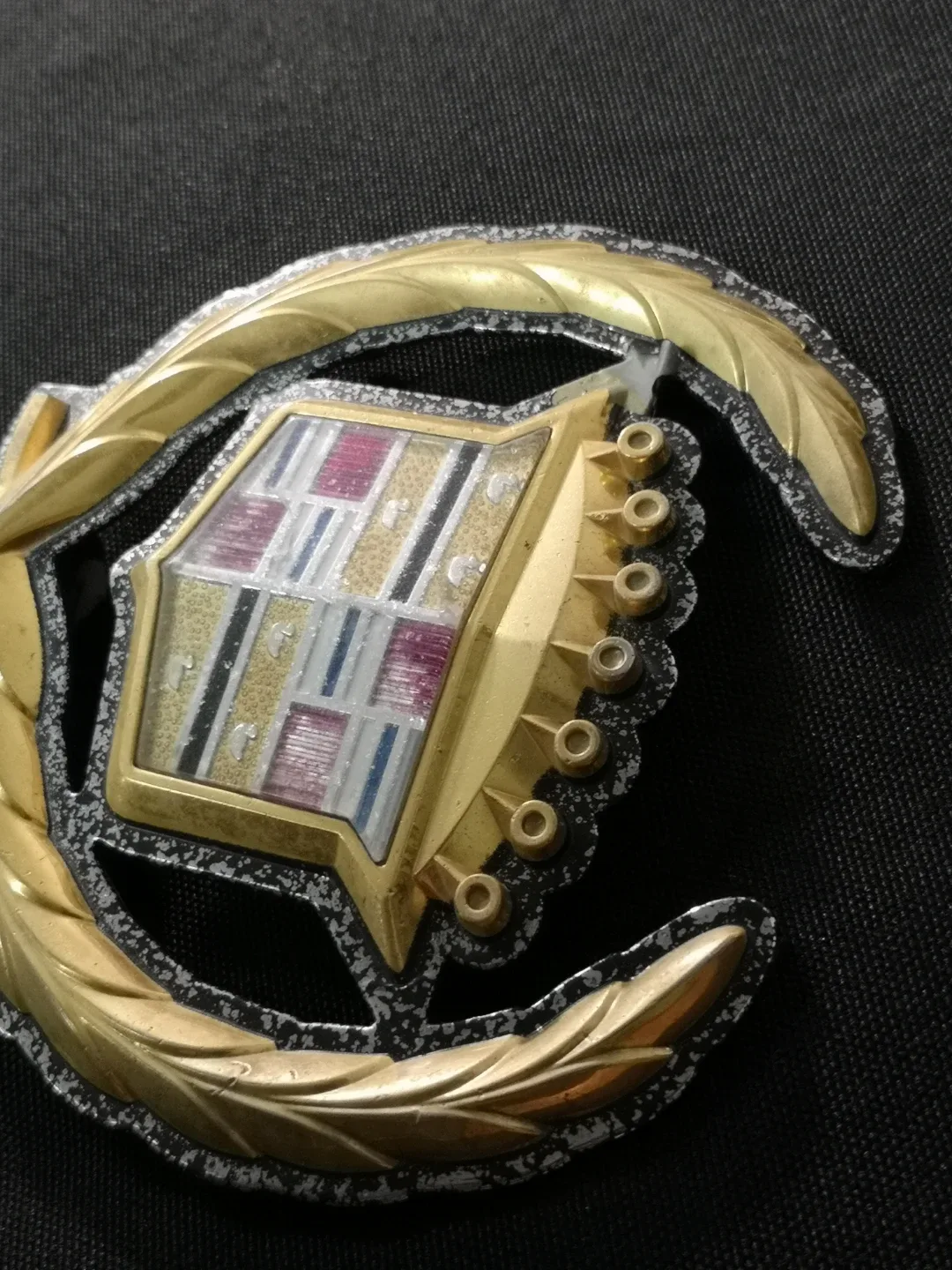 10.5cm Cadillac Logo Hood Ornament image indicator(6)