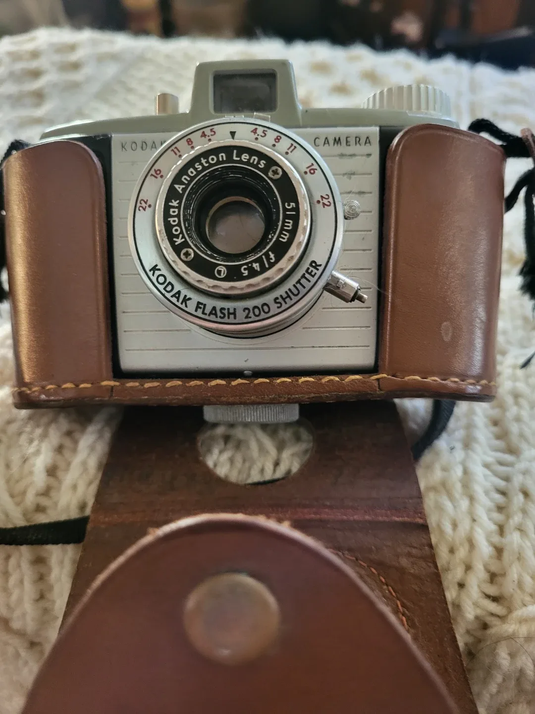 Vintage Kodak Anastron Lens Camera w/ Case