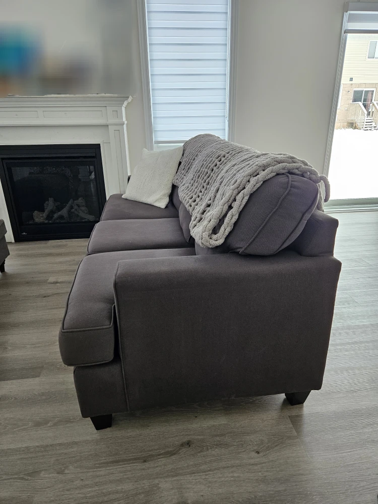 Comfortable Grey Sofa - photo 3