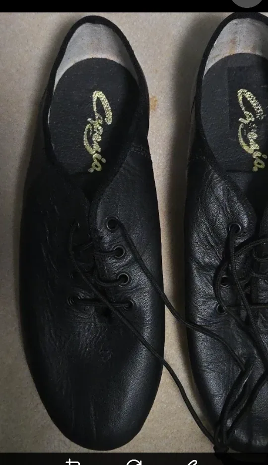 Capezio Black Leather Dance Shoes