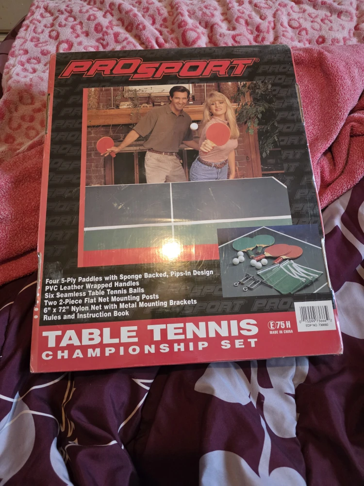 Prosport Table Tennis Championship Set CASH ONLY - photo 2