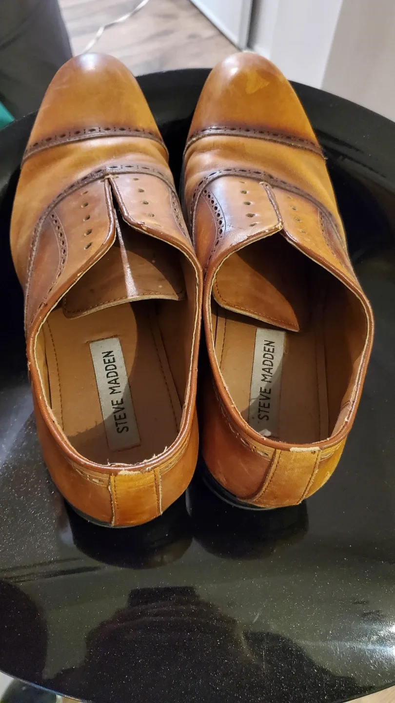 Steve Madden Brown Dress Shoes - Mens Size 8 image indicator(2)