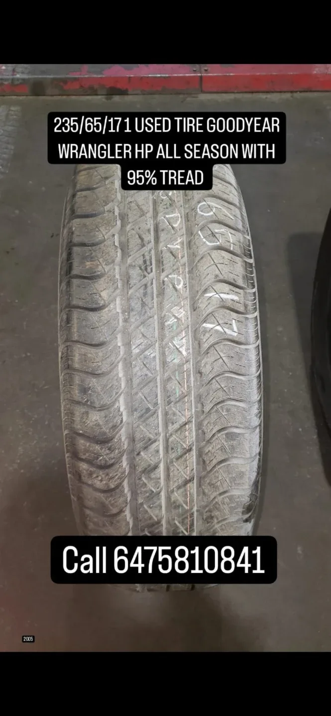 Goodyear Wrangler HP All Season Tire 235/65/17 thumbnail