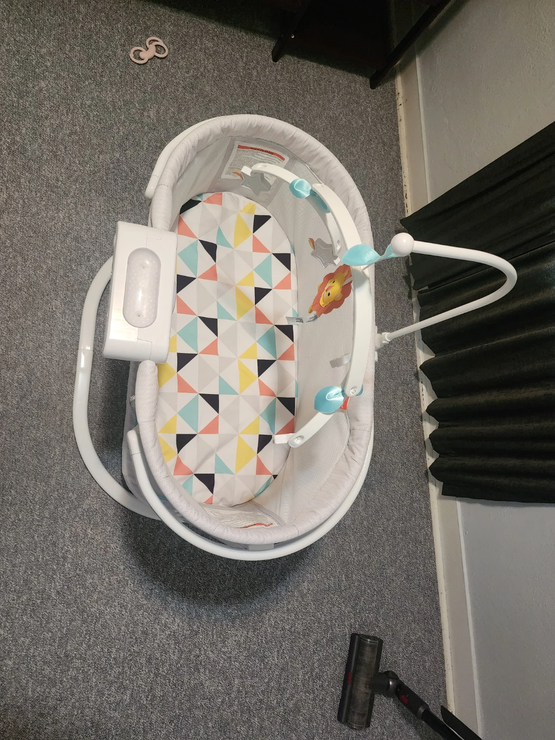 Fisher-Price Soothing Motions Bassinet - Gently Used - photo 2