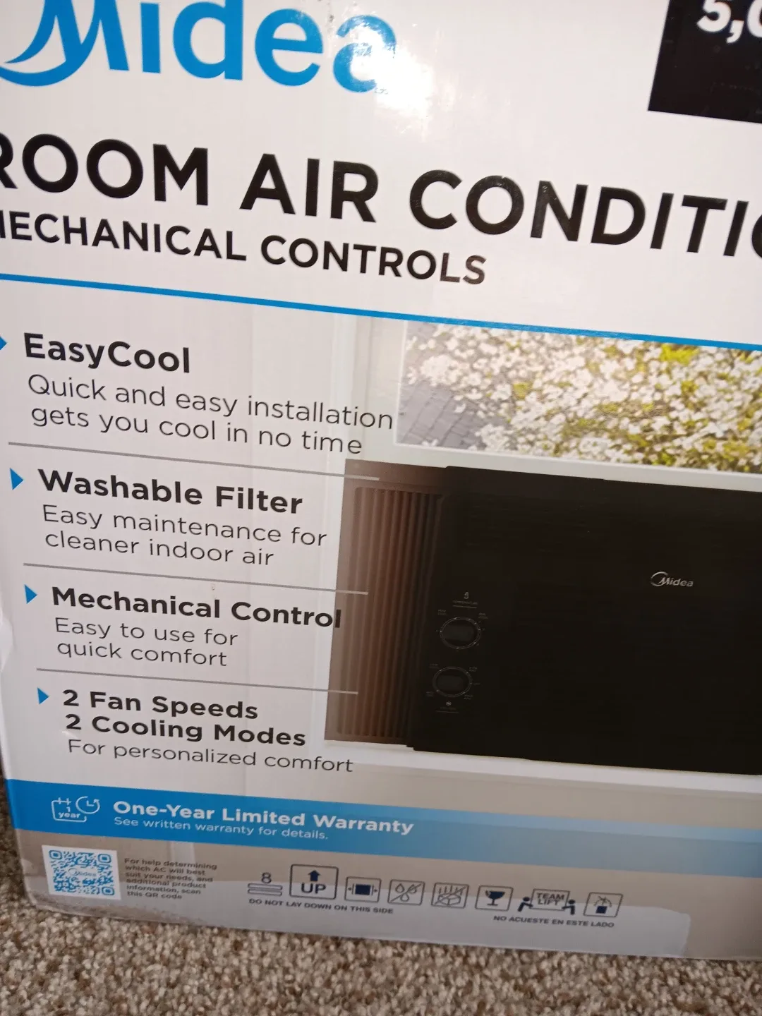 Midea 5,000 BTU Room Air Conditioner - New in Box! image indicator(2)