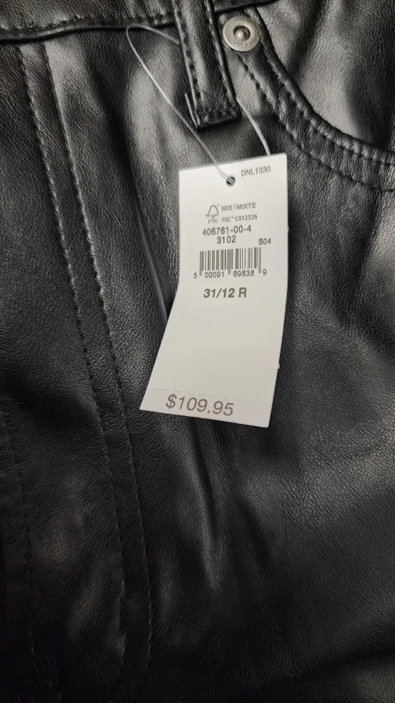 New Gap '70s Flare High Rise' Black Pants - Size 31 image indicator(5)