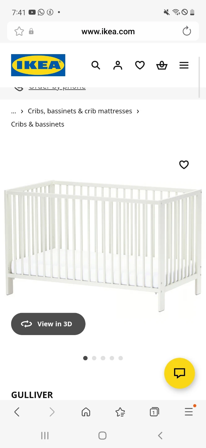 IKEA Gulliver Crib