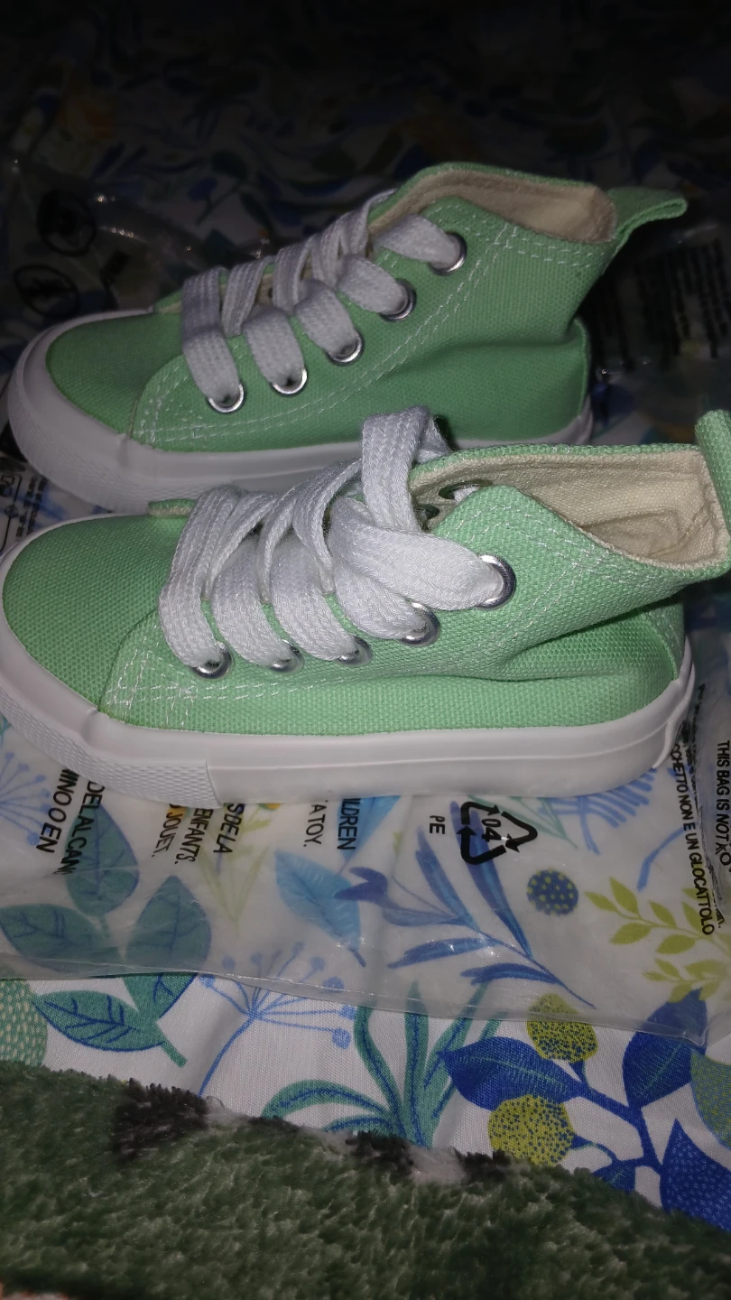 Opoee Green High Top Sneakers