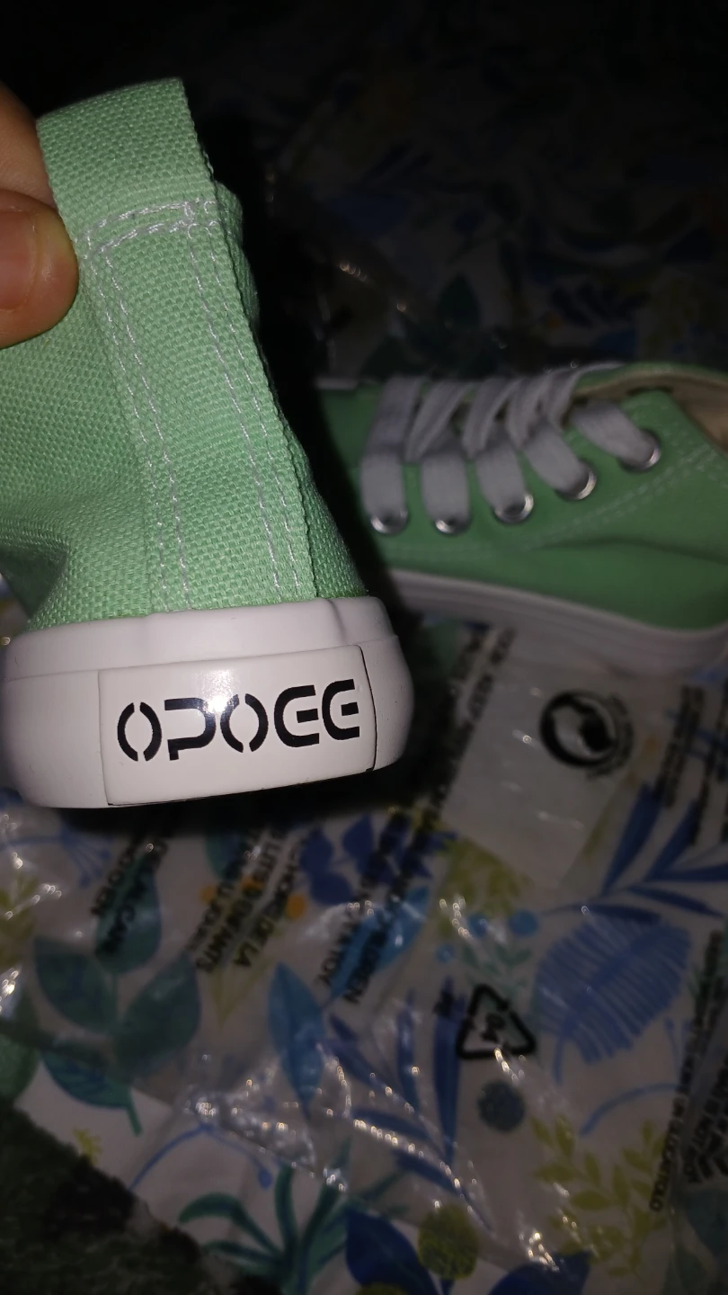 Opoee Green High Top Sneakers - photo 2