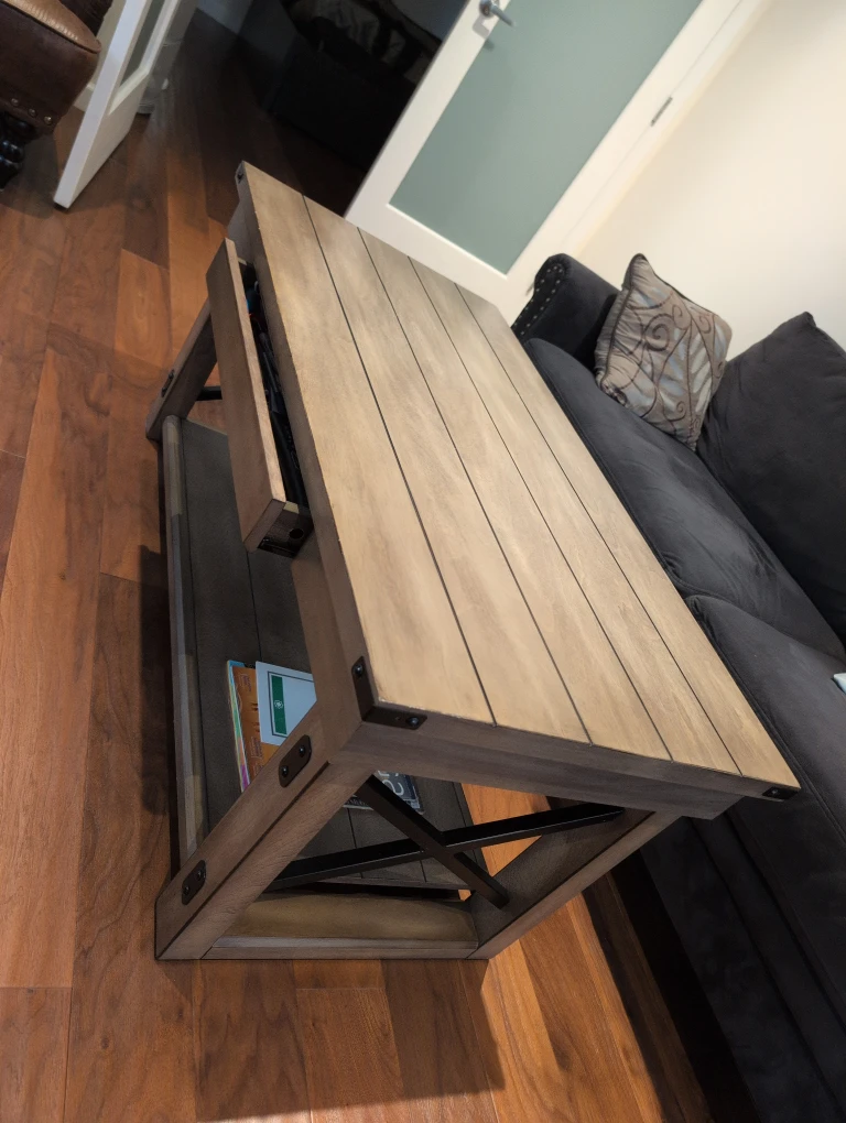 Lift-Top Coffee Table