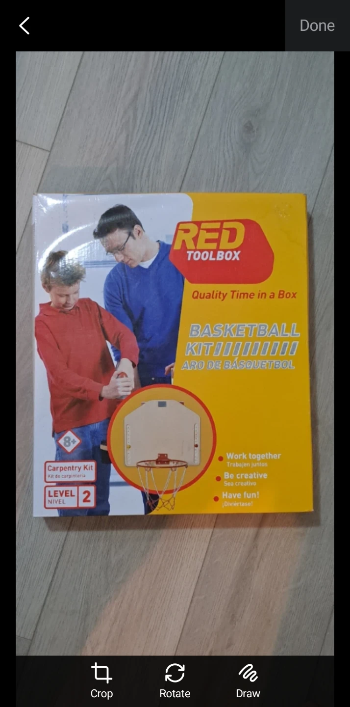 Build your own basket ball hoop kit for kids - photo 3