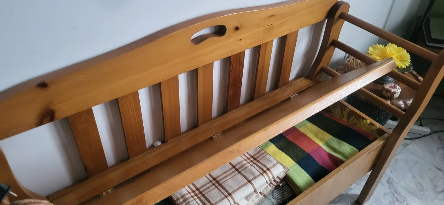 Wooden Storage Bench image indicator(4)