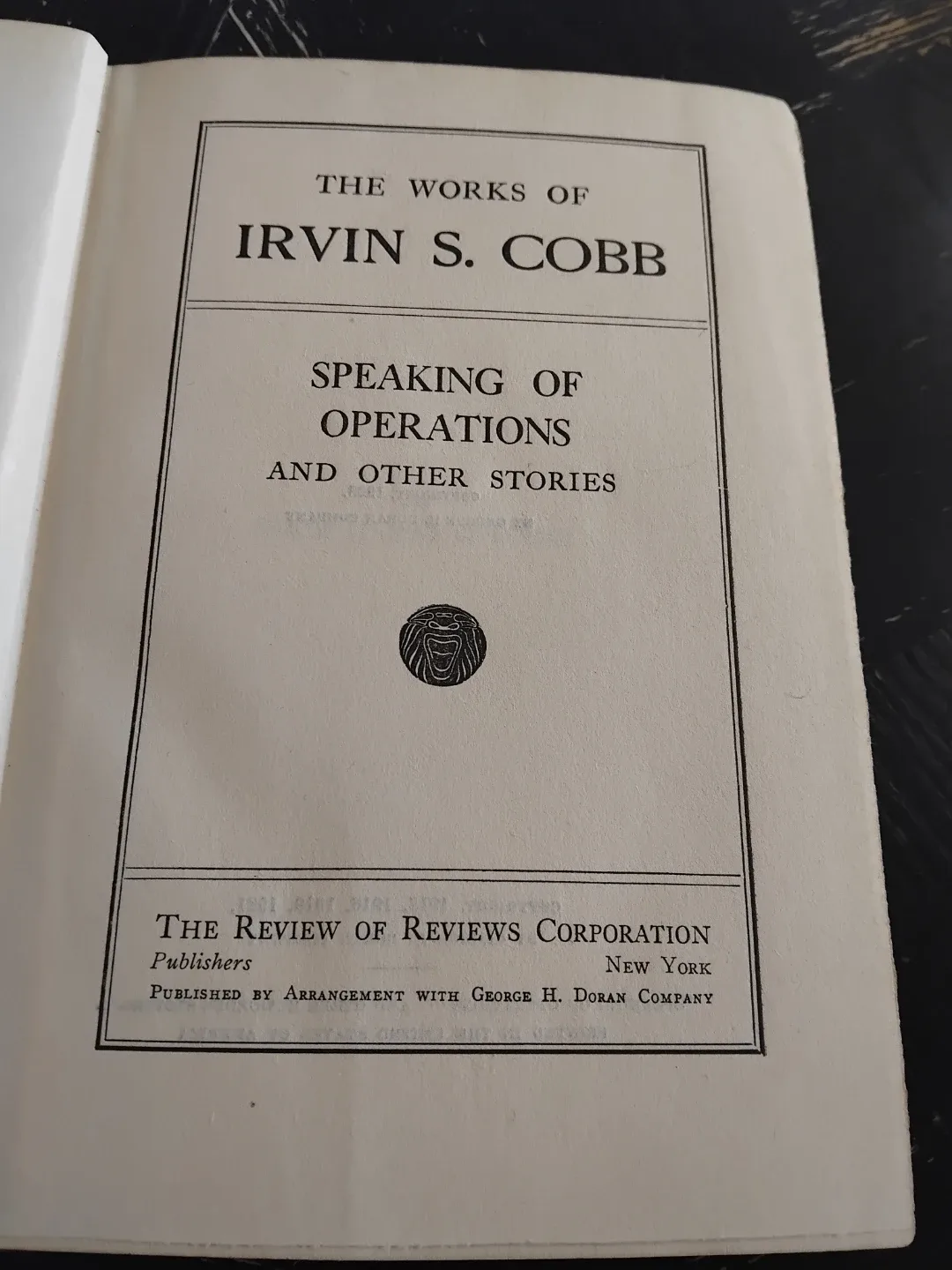 Speaking of Operations by Irvin S. Cobb image indicator(2)