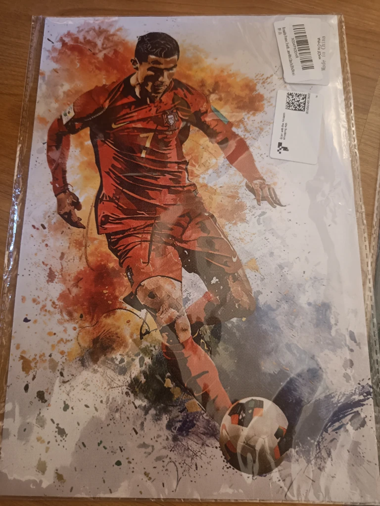 Football/Soccer Player Poster - photo 4