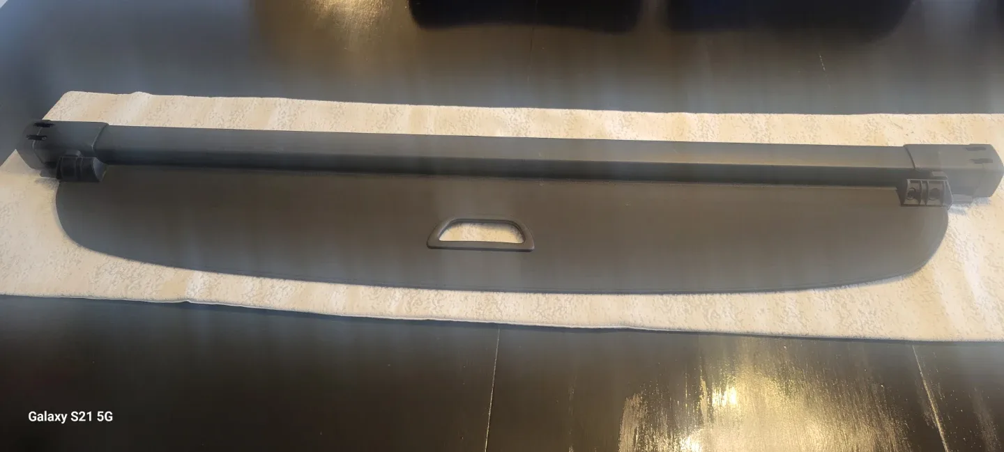 Black Mercedes Benz Cargo Cover