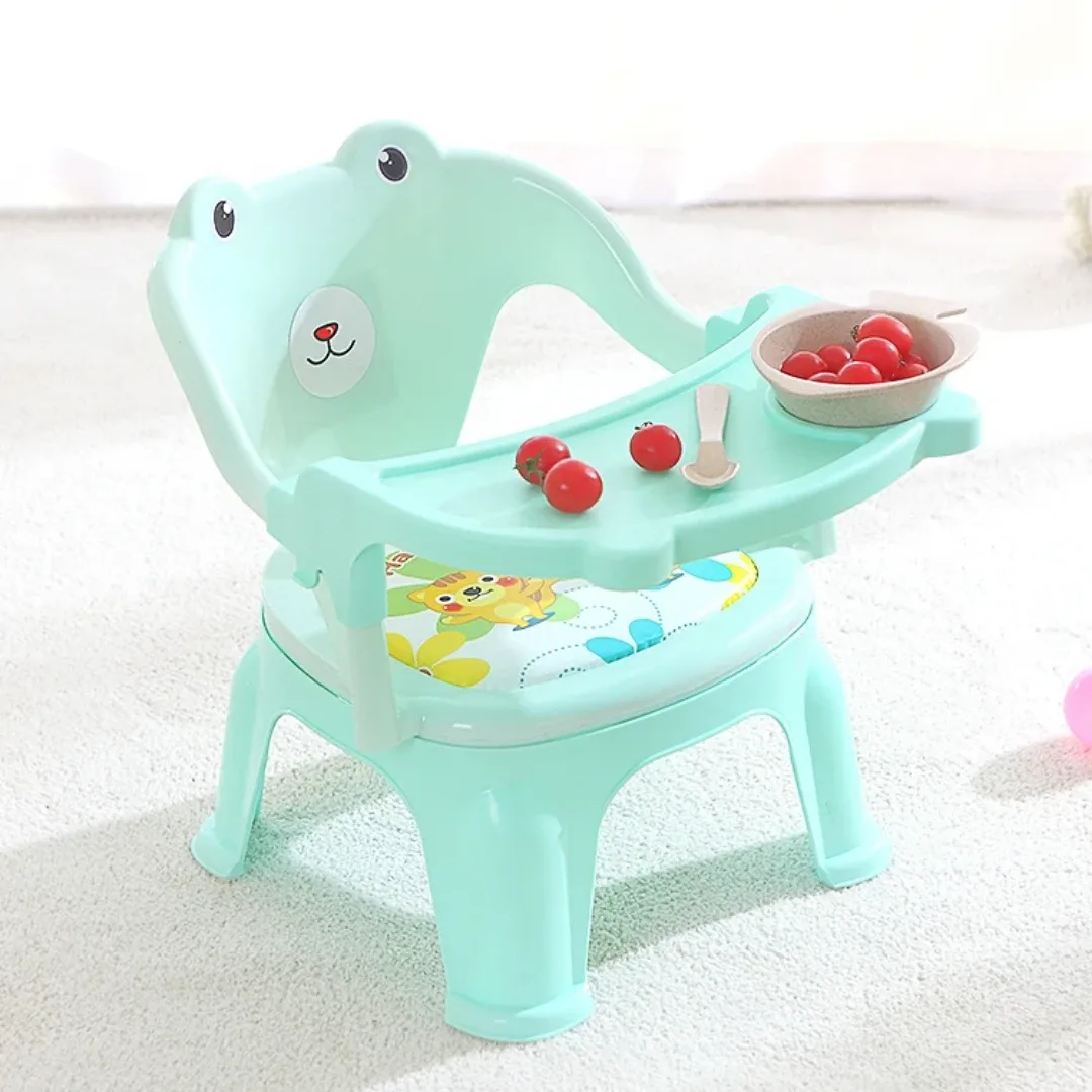 Cute Baby High Chair - Mint Green image indicator(2)