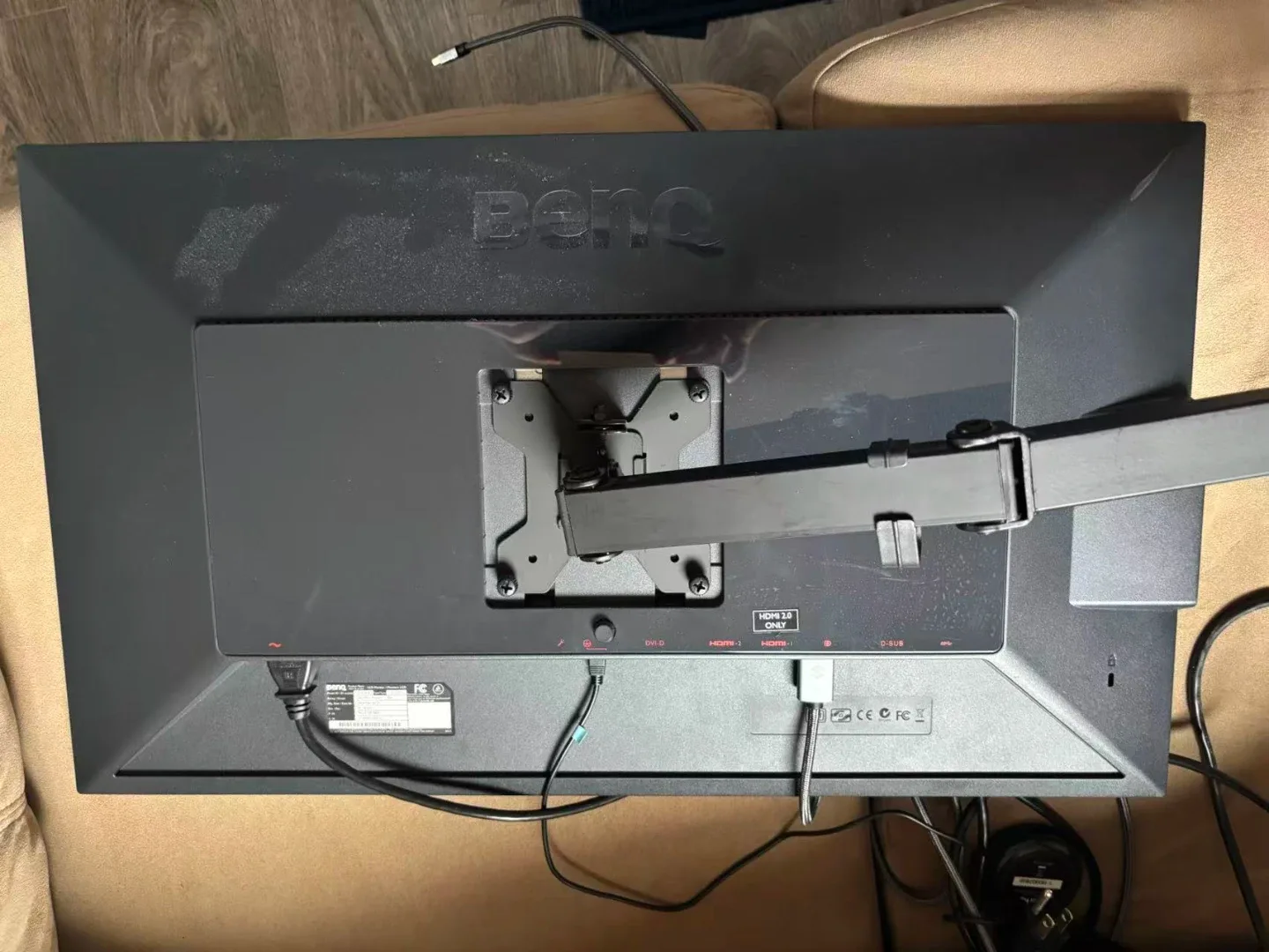 Triple-display BenQ RL2455 Gaming Monitor image indicator(8)