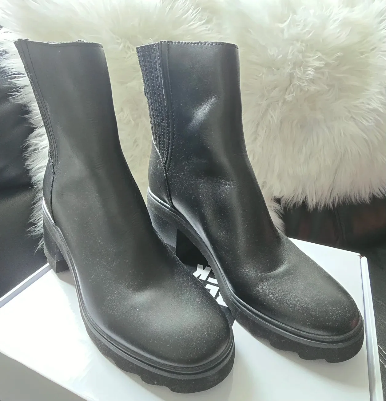 Brand new Dolce Vita Women leather boots for sale $69 image indicator(6)