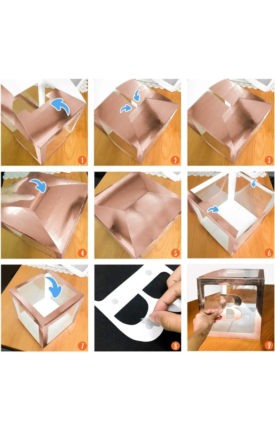 Rose Gold Decoration Boxes - New in Package! image indicator(3)