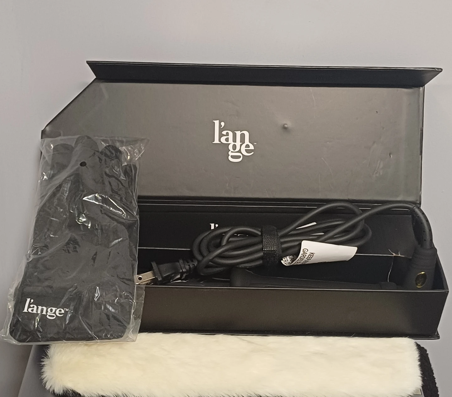 L'ange Ondulé 25mm Curling Wand - Black - photo 4