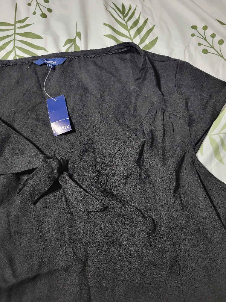Reitmans Black Blouse - Size 1X - photo 3