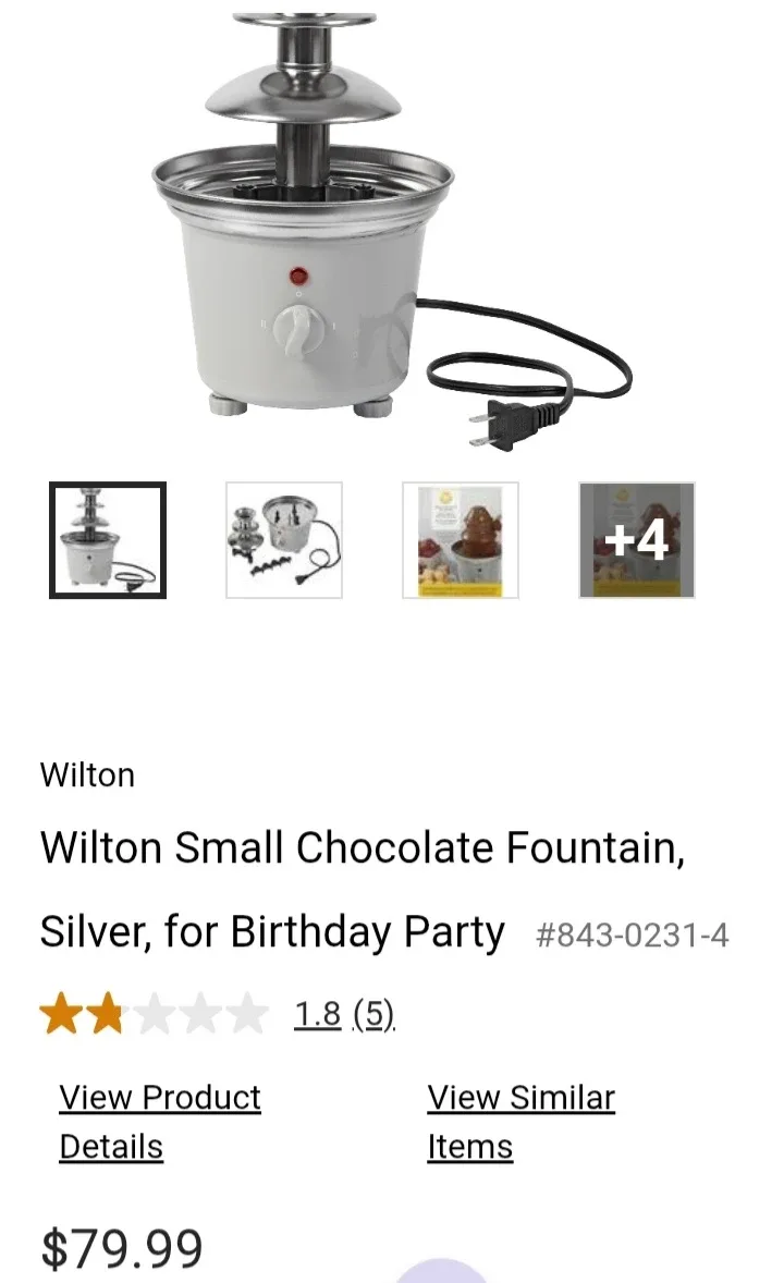 Chocolate Fountain - Great for Parties! image indicator(9)