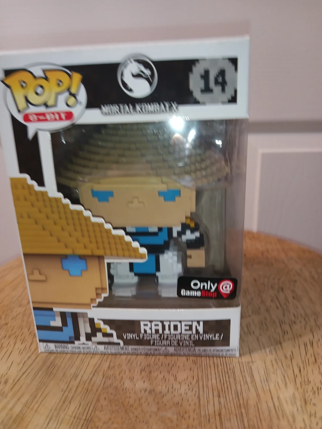 Funko Pop! 8-Bit Mortal Kombat X Raiden #14
