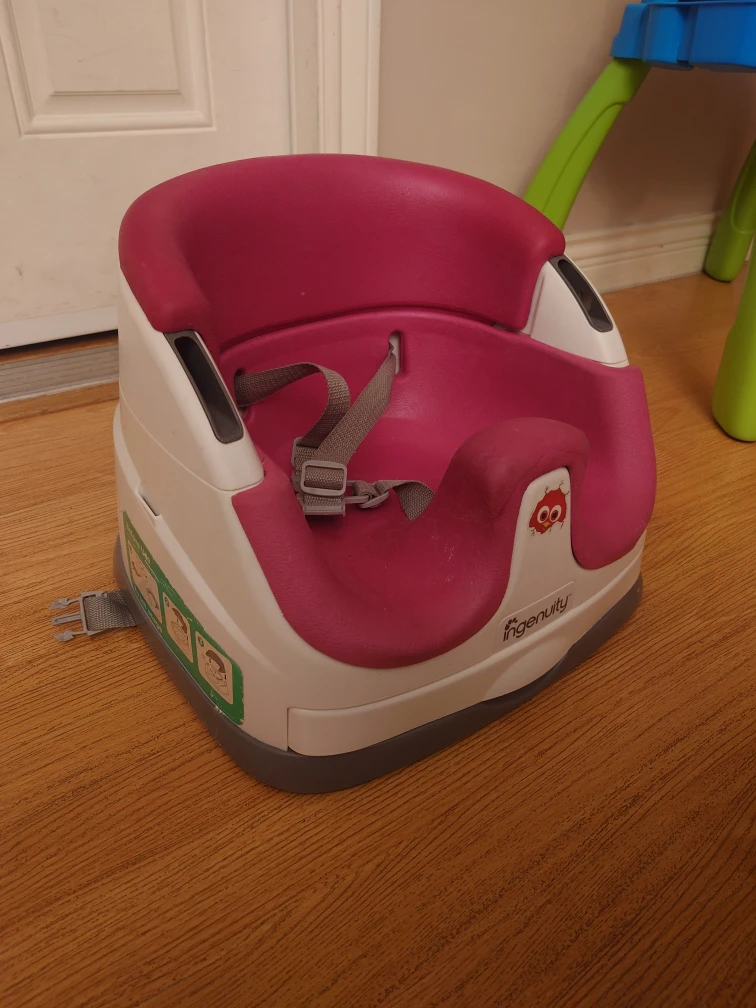 Ingenuity Baby Base 2-in-1 Seat - Pink - photo 2