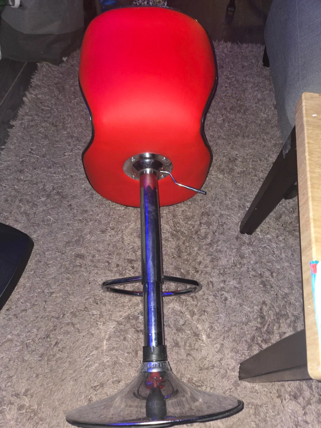 Red Swivel Bar Stools - Set of 2 image indicator(2)
