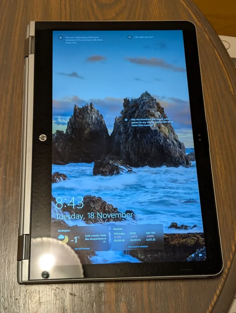 HP Envy x360 Convertible Laptop w/ touchscreen image indicator(6)