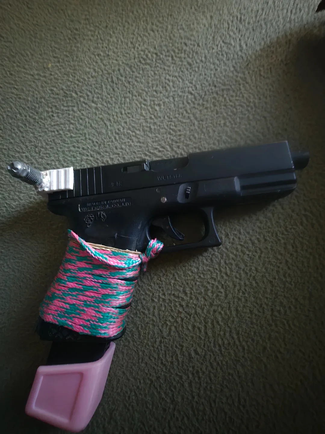 Toy soft air pistol image indicator(2)