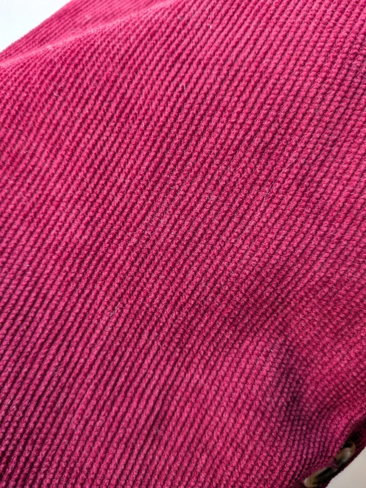 Burgundy Corduroy Skirt - Size Small, worn once image indicator(7)