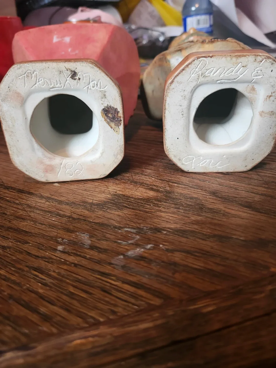 Vintage Ceramic Busts - Merry X'Mas & Randy image indicator(3)