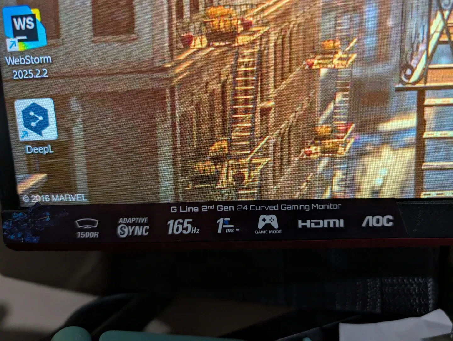 AOC G Line 2nd Gen 24" Curved Gaming Monitor image indicator(2)