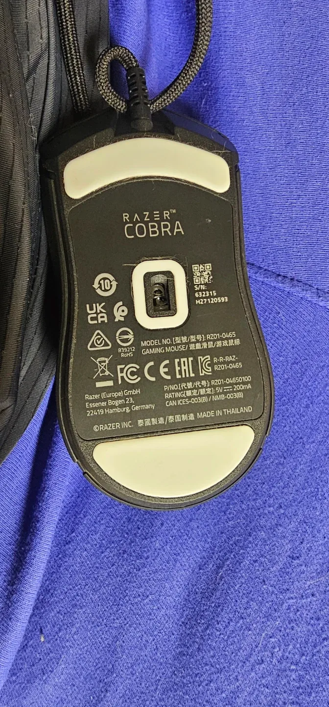 Razer Cobra Lightweight Wired Gaming Mouse image indicator(3)