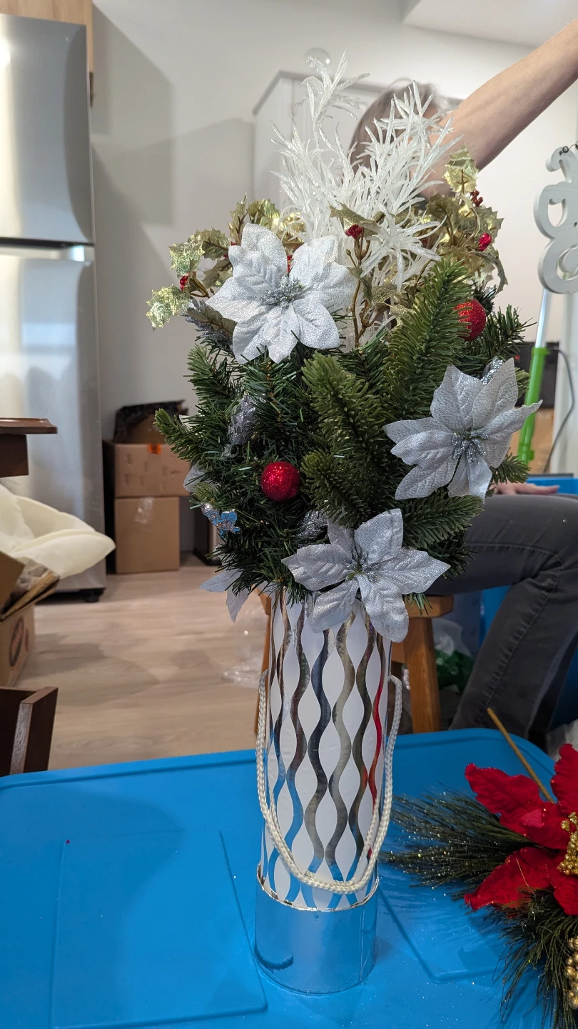 Christmas Floral Centrepieces