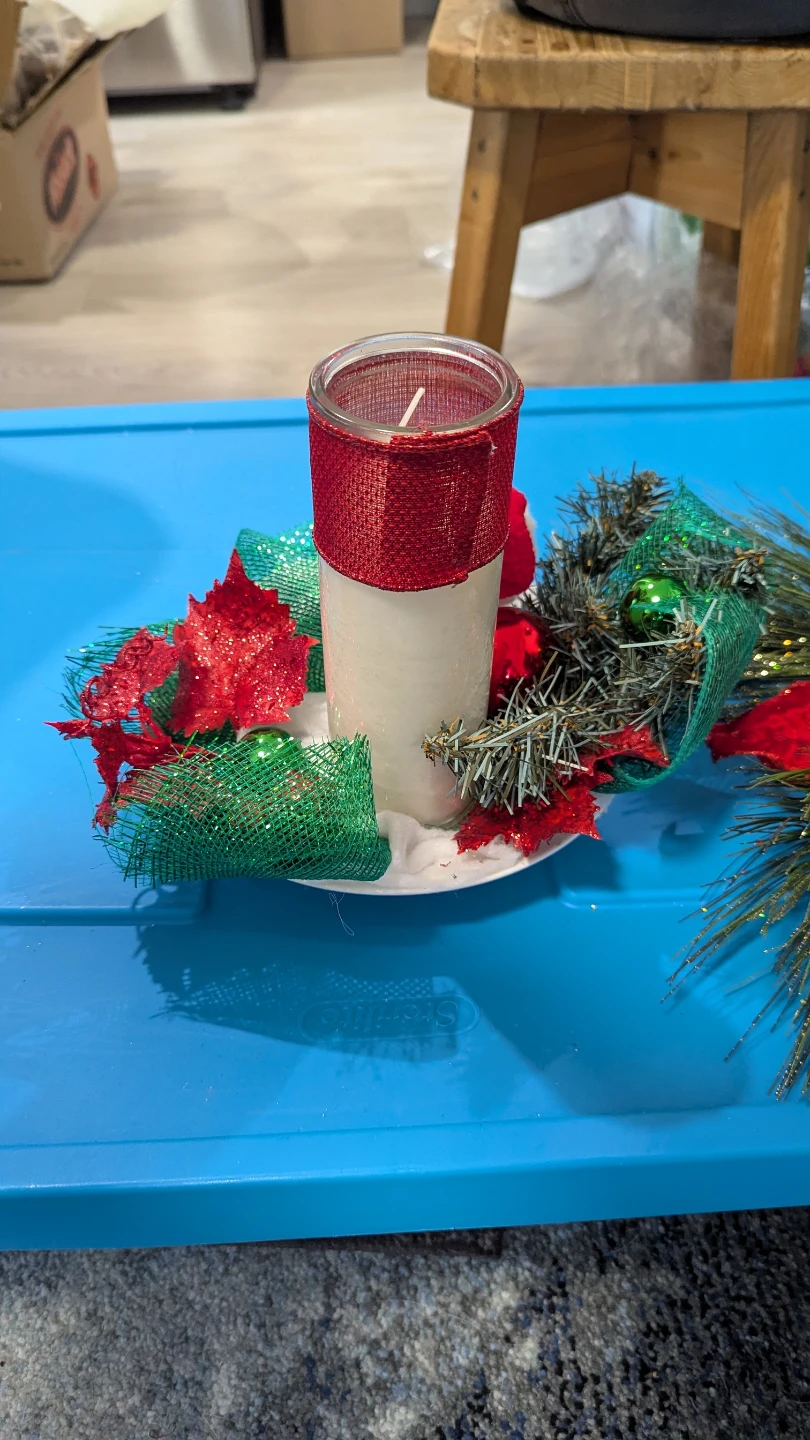 Christmas Floral Centrepieces - photo 4